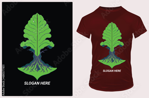 Bonsai Tree  T-shirt Design