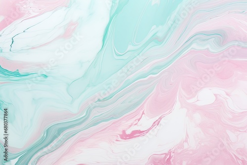 Pastel pink and green marble texture background for wallpaper