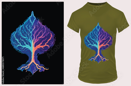 Bonsai Tree  T-shirt Design