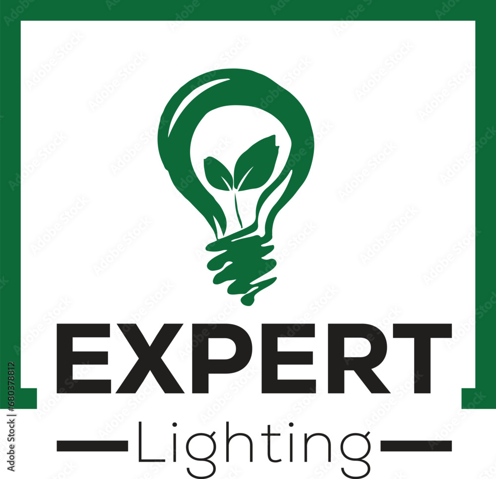 This is my own concept logo design for Expert Lighting This is my own concept logo design for Expert Lighting