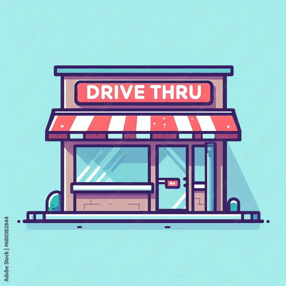 Drive Thru Building Drive Thru Building