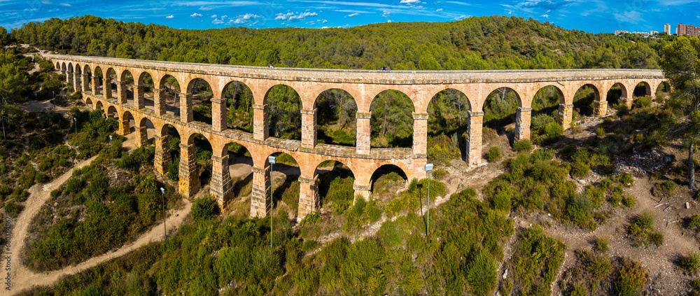The Ferreres Aqueduct, also known as the Pont del Diable, is an ancient Roman bridge in Tarragona in Catalonia, Spain