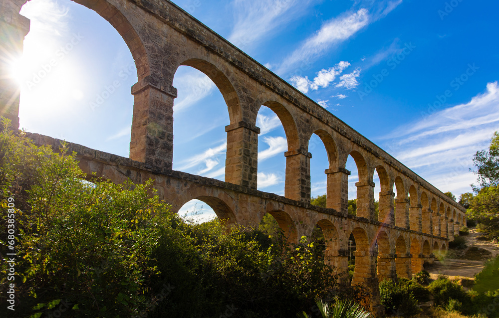 The Ferreres Aqueduct, also known as the Pont del Diable, is an ancient Roman bridge in Tarragona in Catalonia, Spain