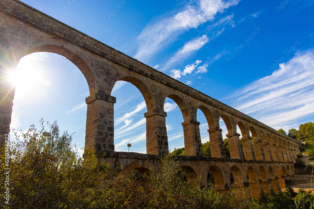 The Ferreres Aqueduct, also known as the Pont del Diable, is an ancient Roman bridge in Tarragona in Catalonia, Spain