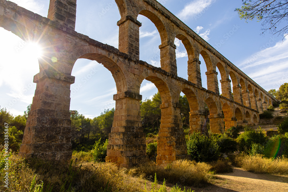 The Ferreres Aqueduct, also known as the Pont del Diable, is an ancient Roman bridge in Tarragona in Catalonia, Spain