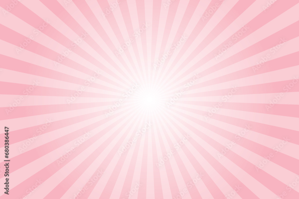 Abstract soft Pink rays background. Sun rays Retro vintage style background, Sunburst Pattern Background. pink Rays. Summer Banner illustration Abstract soft Pink rays background. Sun rays Retro vintage style background, Sunburst Pattern Background. pink Rays. Summer Banner illustration