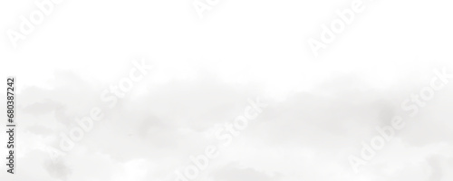 Soft clouds fog shapes cut out 3d rendering png file