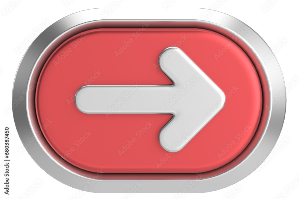 Next button. Continue button. 3D illustration. Next button. Continue button. 3D illustration.