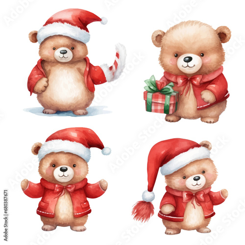 Christmas Teddy Bear Fluffy Collection