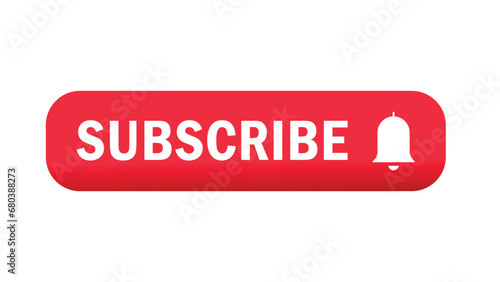 YouTube subscribe button illustration