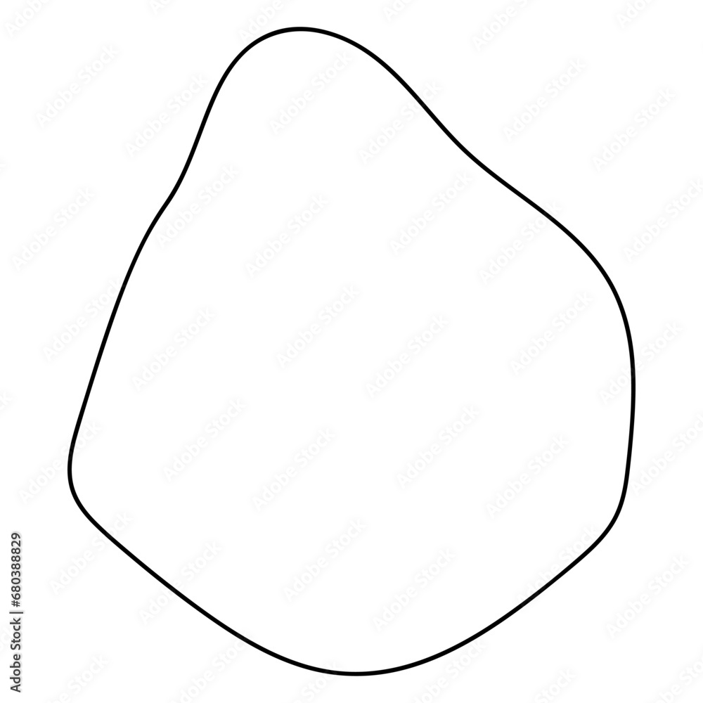 abstract blobs outline for background abstract blobs outline for background
