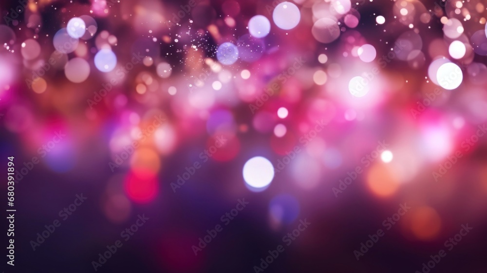 Abstract purple bokeh Christmas background Abstract purple bokeh Christmas background