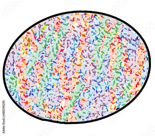 illustration of a colorful circle