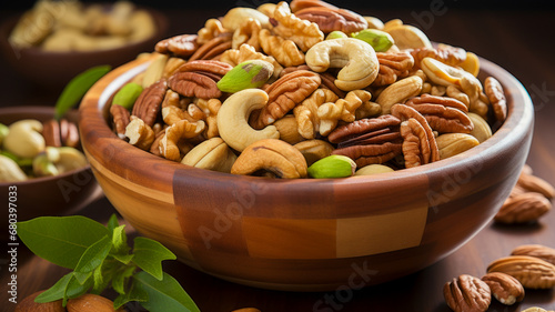 HEALTHY NUT AND SEED MIX - NUTRITIOUS FOOD FOR A HEALTHY DIET.