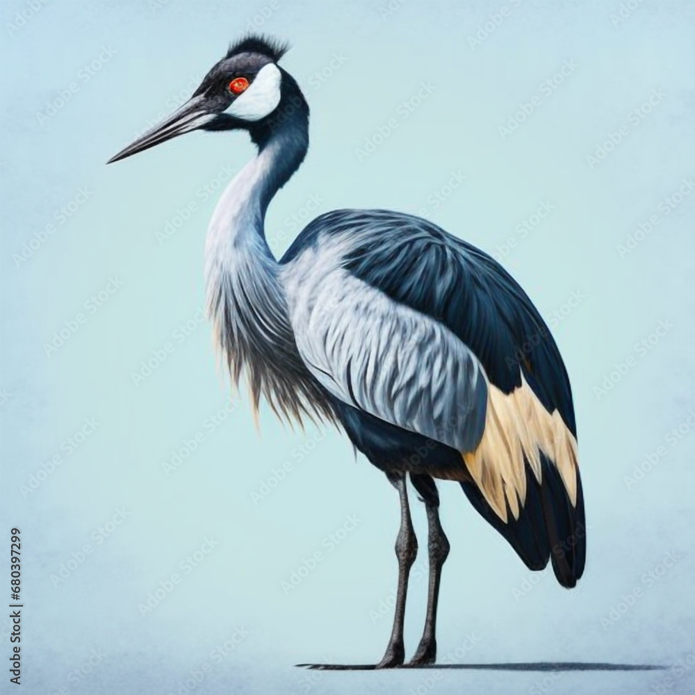 Demoiselle Crane: A Study in Grace and Poise in the Natural Realm Demoiselle Crane: A Study in Grace and Poise in the Natural Realm