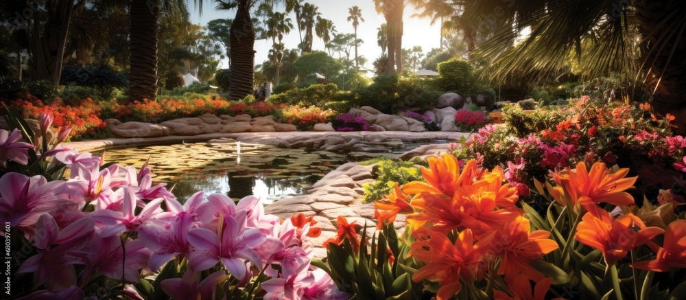 In the height of summer, people flock to the garden to admire the vibrant floral beauty. The green of the plants contrasts against the colorful flowers, while the warmth of the sun encourages growth In the height of summer, people flock to the garden to admire the vibrant floral beauty. The green of the plants contrasts against the colorful flowers, while the warmth of the sun encourages growth
