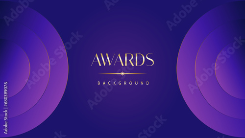 Pink blue purple golden royal awards graphics background. Lines growing elegant shine spark. Luxury premium corporate abstract design template. Banner certificate dynamic shape.