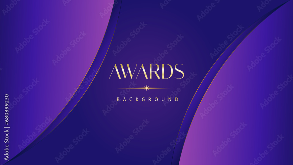 Pink blue purple golden royal awards graphics background. Lines growing elegant shine spark. Luxury premium corporate abstract design template. Banner certificate dynamic shape. - obrazy, fototapety, plakaty 