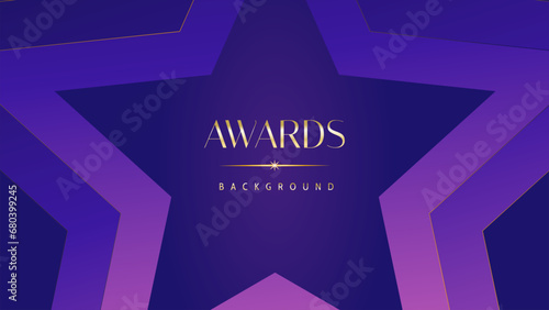 Pink blue purple golden royal awards graphics background. Lines growing elegant shine spark. Luxury premium corporate abstract design template. Banner certificate dynamic shape.