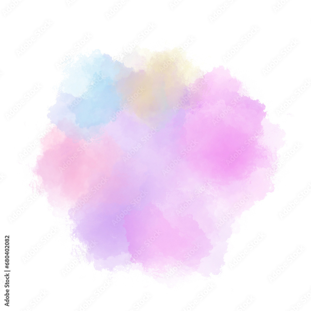Pastel Abstract Fluid Watercolor Element Brush Pastel Abstract Fluid Watercolor Element Brush