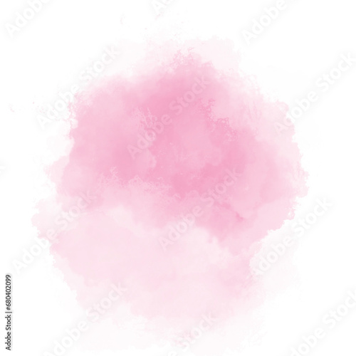 Pastel Abstract Fluid Watercolor Element Brush
