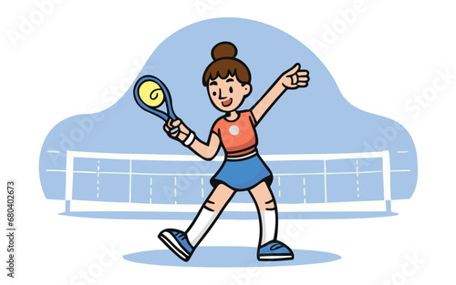 player on the net