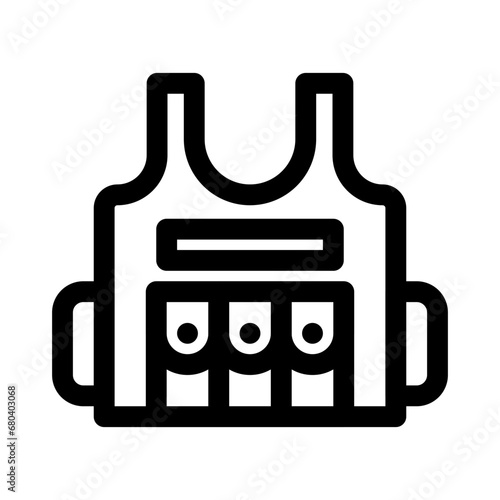 Bulletproof Vest Icon