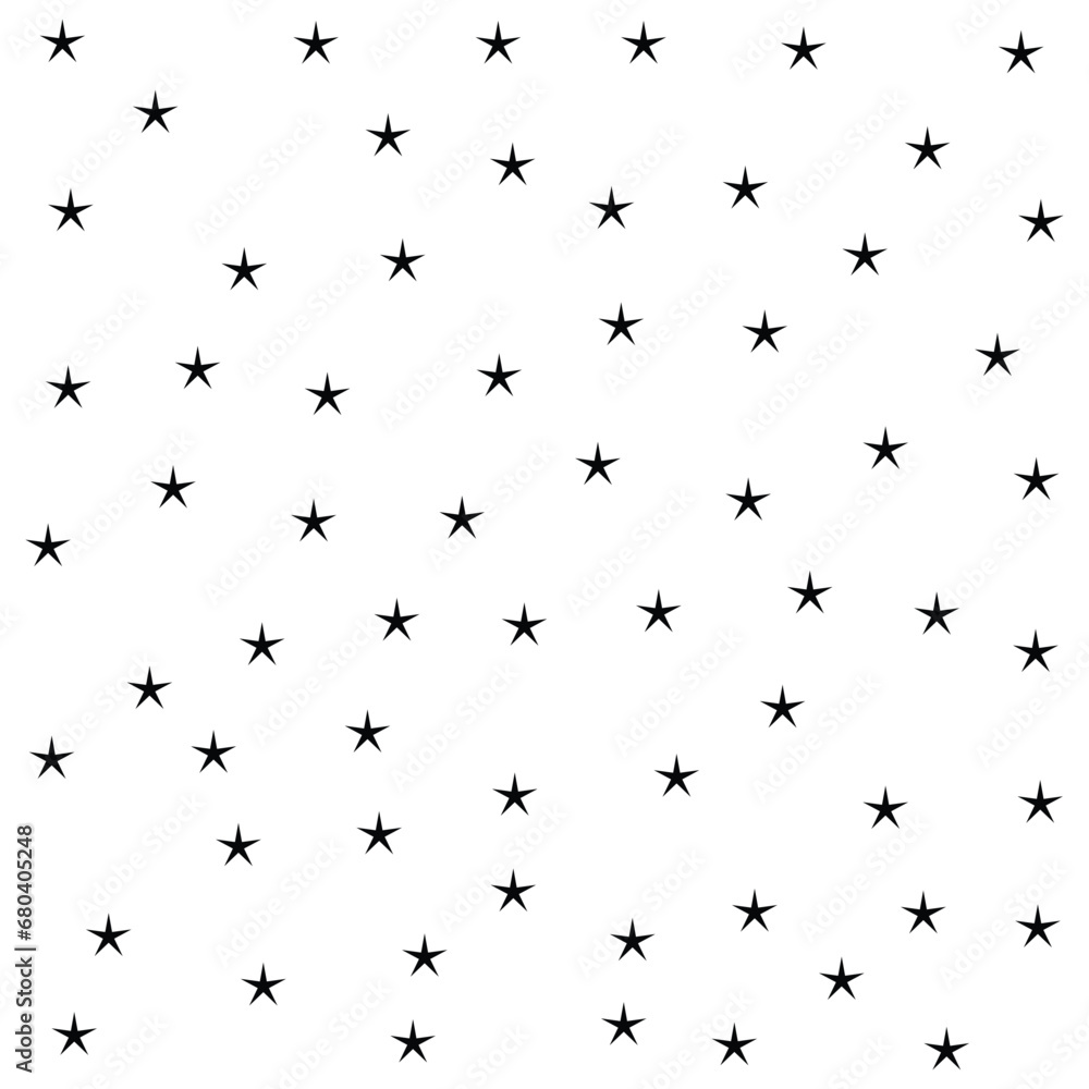 Fototapeta premium star doodle new year party design vector illustration