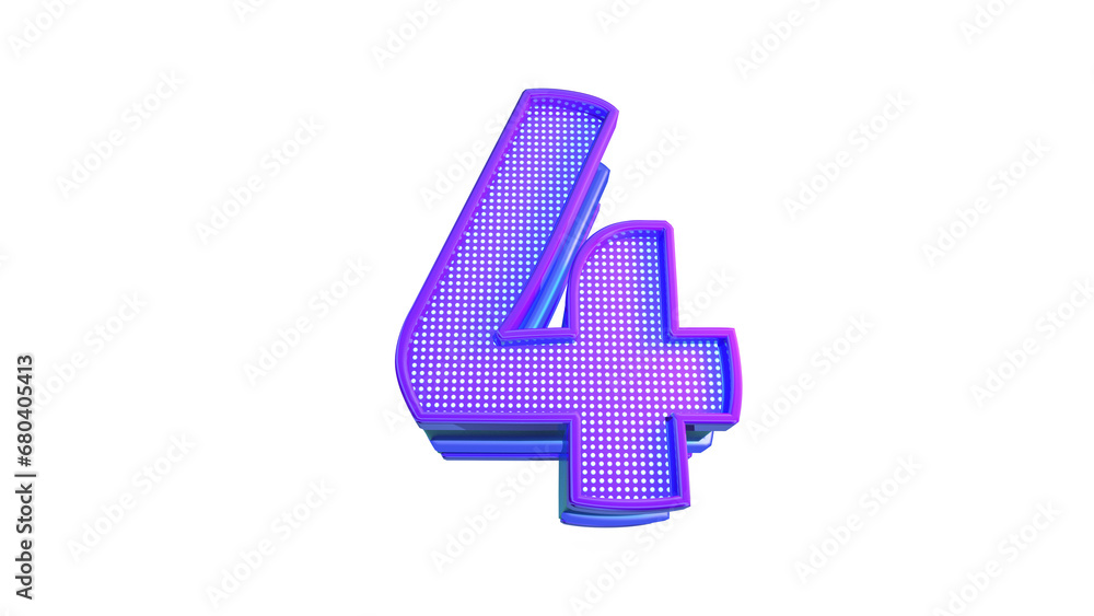 Obraz premium Purple design number 4