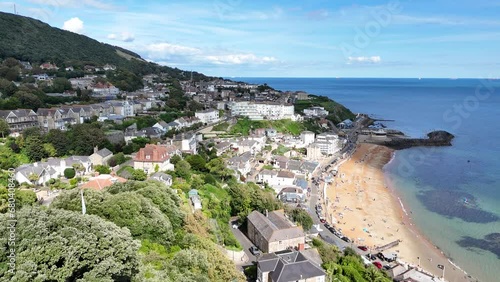 Ventnor Isle of Wight UK drone,aerial photo