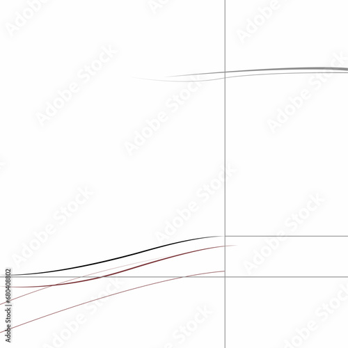 Linear Reverie Subdued Line Art Background