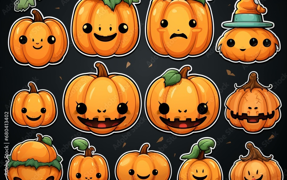 halloween stickers 4k halloween stickers 4k