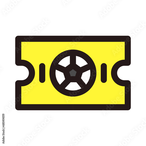 Football Ticket Icon