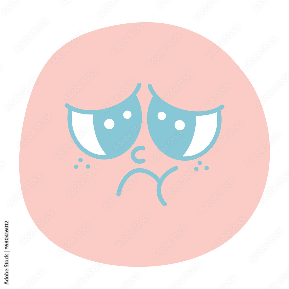 Cute groovy face paper note digital planner sticky note banner to do list or memo message notepads paper sheet notepaper pastel pink and blue for goodnote Cute groovy face paper note digital planner sticky note banner to do list or memo message notepads paper sheet notepaper pastel pink and blue for goodnote