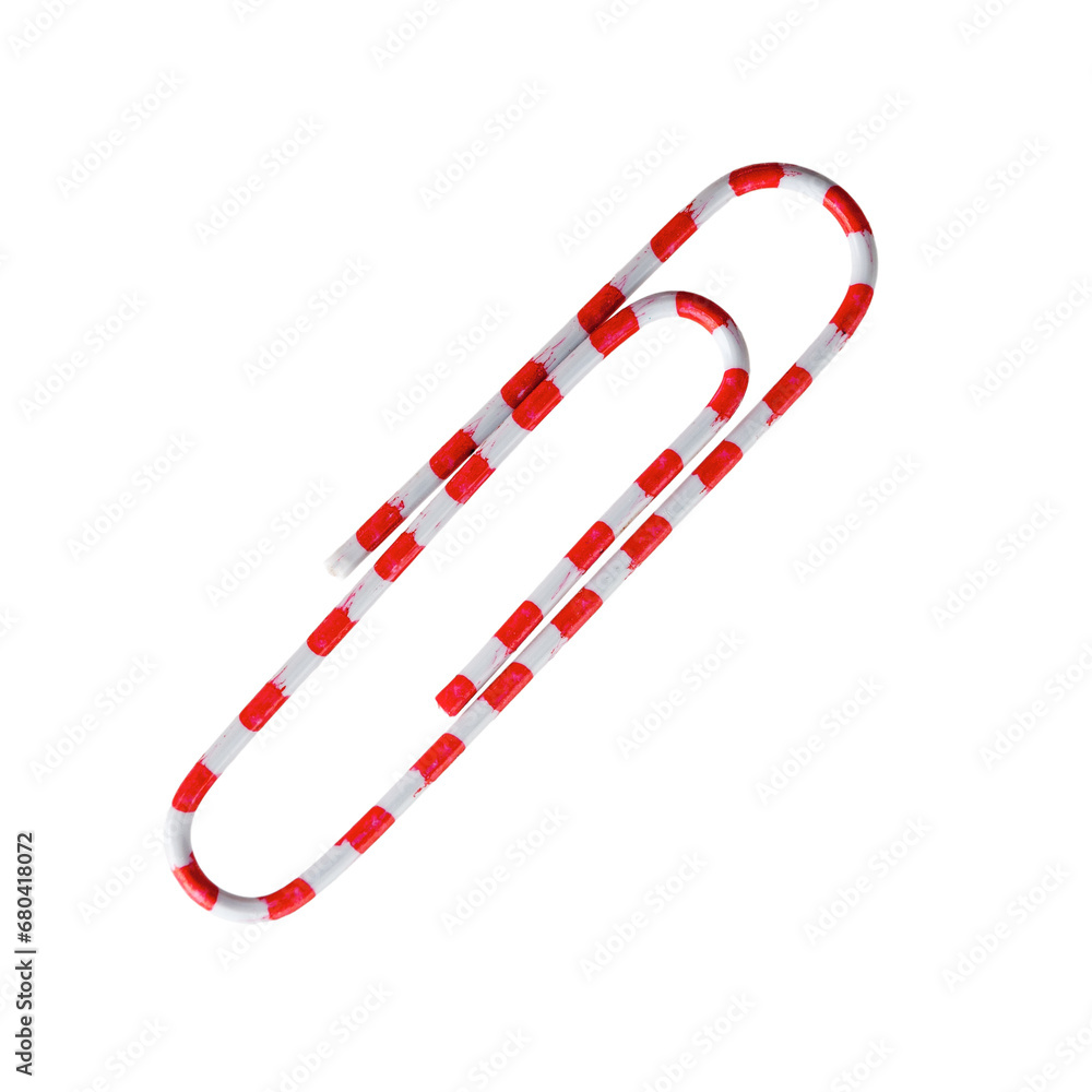Obraz premium paper clip isolated on white background