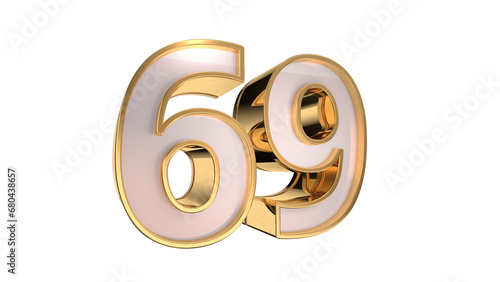 Wallpaper Mural Gold 3d number 69 Torontodigital.ca