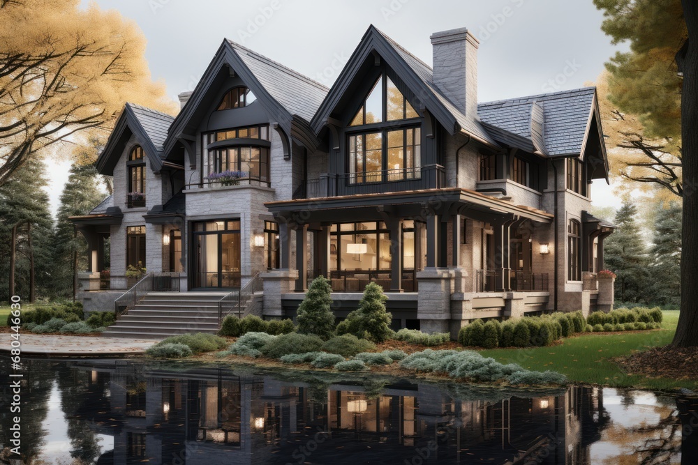 Large modern home design Large modern home design