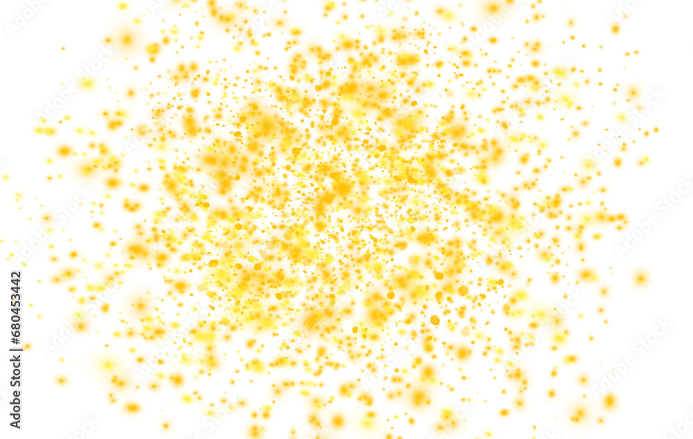 Luxury sparkling magic dust particles. Gold glitter effect isolated on transparent background. Png. Not AI. Luxury sparkling magic dust particles. Gold glitter effect isolated on transparent background. Png. Not AI.