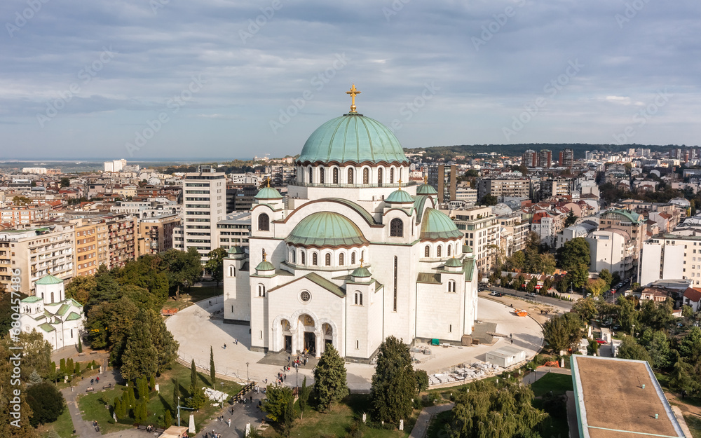 The Temple of Saint Sava in Belgrade
