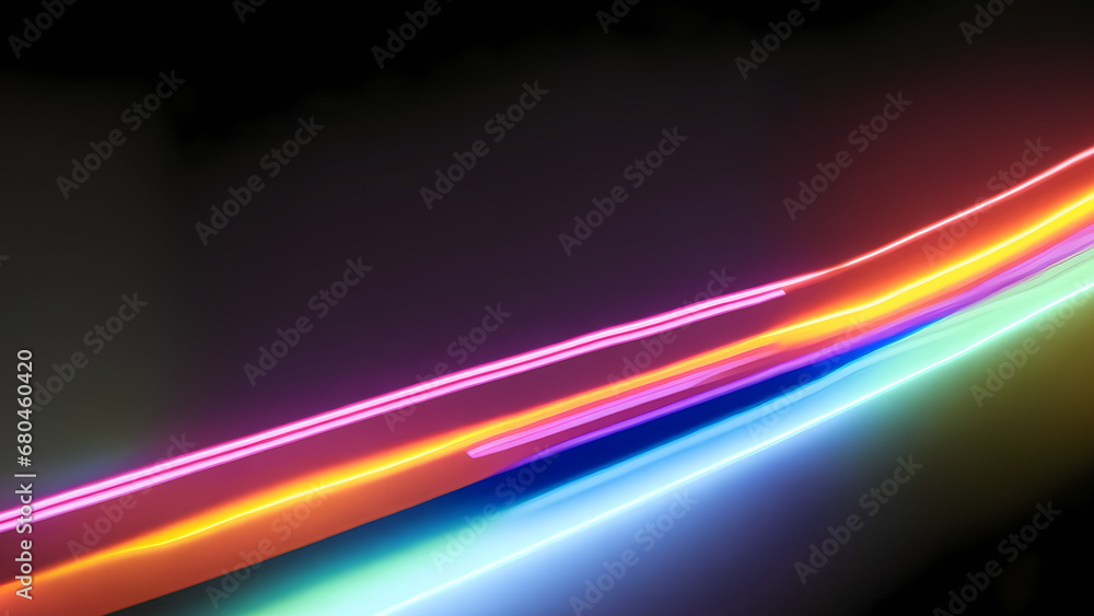 high speed rainbow beam ray of future technology transmission concept high speed rainbow beam ray of future technology transmission concept