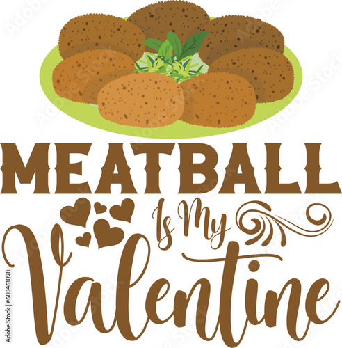 Meatball T-Shirt Design