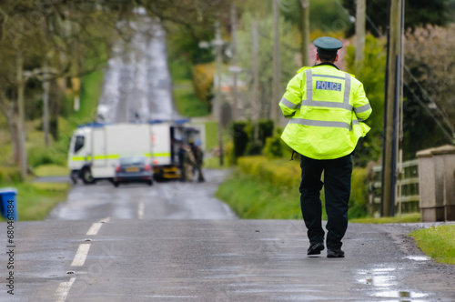 Crumlin, County Antrim - Army ATOs were called to deal with a suspicious device found on the Largy Road outside Crumlin. The device was later declared to be a hoax.