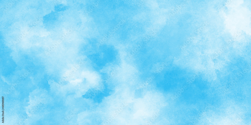 Abstract Watercolor shades blurry and defocused Cloudy Blue Sky Background,wallpaper, cover, card, presentation, decoration and design. Abstract Watercolor shades blurry and defocused Cloudy Blue Sky Background,wallpaper, cover, card, presentation, decoration and design.