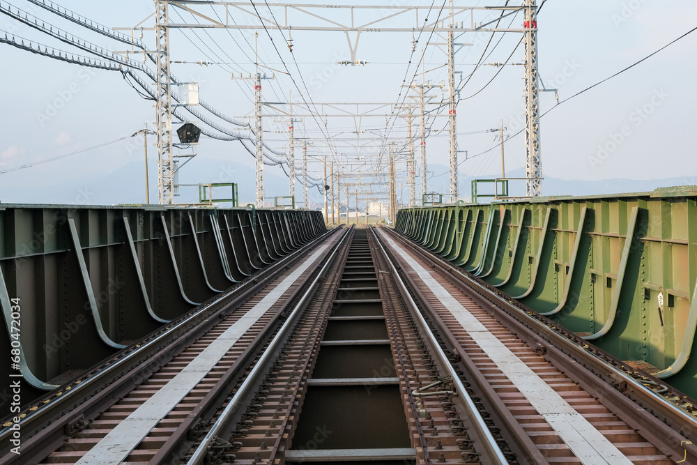 鉄道に利用されているプレートガーター橋