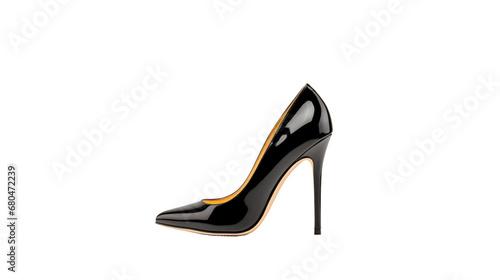black shoes isolated