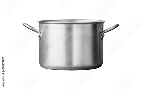 Pot View on White or PNG Transparent Background..