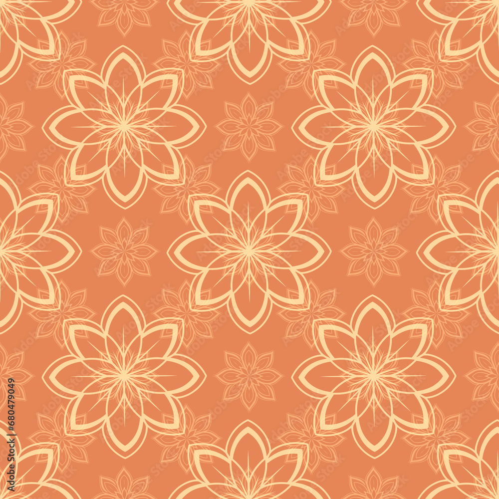 Floral botanical texture pattern . Seamless flower pattern can be used for wallpaper, pattern fills, web page background, surface textures.