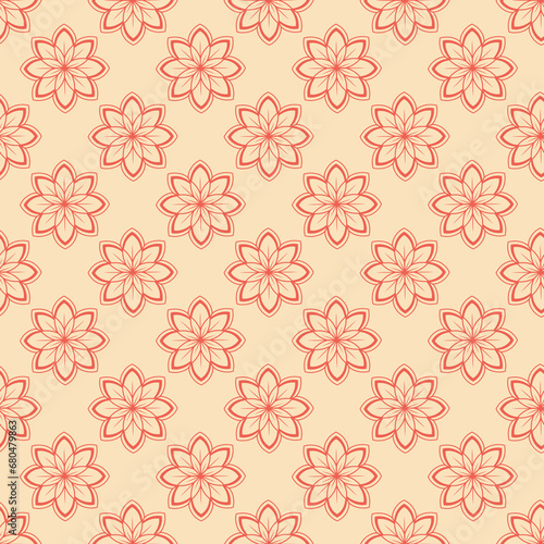 Seamless heart pattern background.Simple heart shape seamless pattern in diagonal arrangement. Love and romantic theme background.