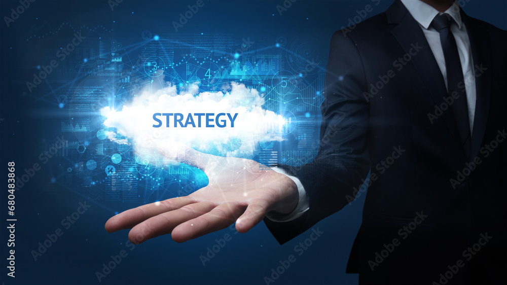 Hand of Businessman holding motivational message Hand of Businessman holding motivational message