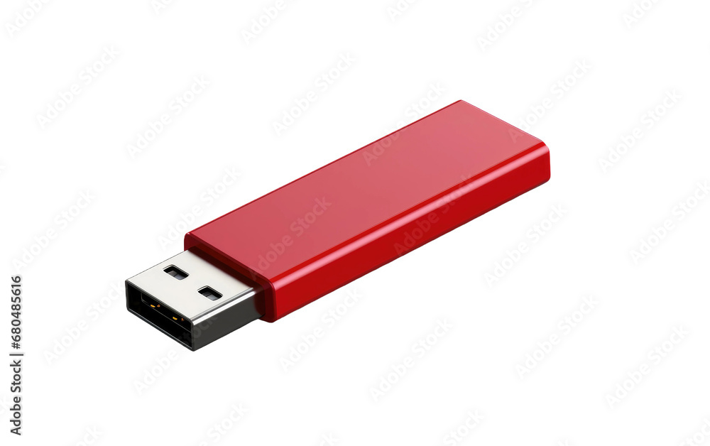 USB Drive for Data Storage on White or PNG Transparent Background. USB Drive for Data Storage on White or PNG Transparent Background.